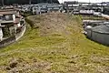 後円部から前方部を望む