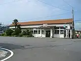 改装前の駅舎(2006年8月)