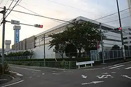 菱町交差点(2016年8月)