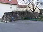 ビッツェン通りに遺る市壁