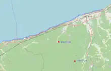 糸魚川・青海付近の地図