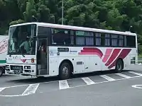486高速バス「ゆふいん号」、福岡 - 黒川線で使用される西鉄から移籍の車両