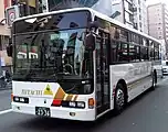養護学校スクールバス（三菱・エアロスター）