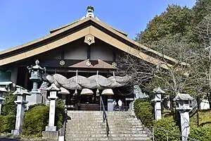 常陸国出雲大社の拝殿