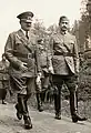 ヒトラー総統とマンネルヘイム将軍