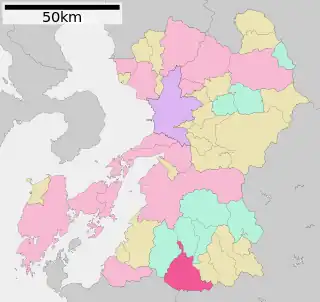 人吉市位置図