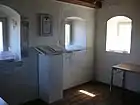 ホーホヴァッハトゥルム内のアヒム・フォン・アルニムの部屋