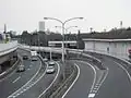 岡沢橋から三ツ沢入口を望む