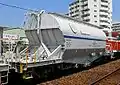 ホキ1000 2種類の積荷を積載可能なホッパ車