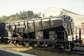 ホキ7500形、ホキ75011993年2月13日、美濃赤坂駅