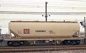 ホキ9800形、オホキ98001986年5月24日、倉賀野駅