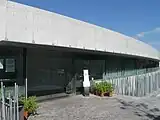 出入口（美術館・レストラン共用）