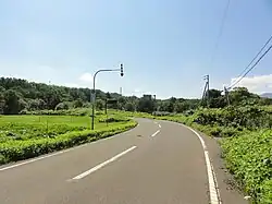 当別町青山奥四番川付近