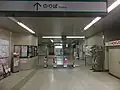 改札口(2012年4月)