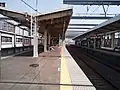 北総線・成田空港線ホーム（2008年10月）