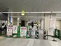 北総・京成 改札口 北総線単独使用化に伴い新京成線の改札口は閉鎖（2019年6月）