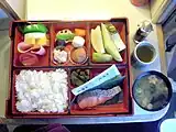 「北斗星」朝和定食運行終了時とは内容が異なる