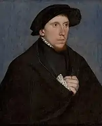 ハンス・ホルバイン (ドイツ, 1497-1543) The poet Henry Howard, Count of Surrey, c. 1542.