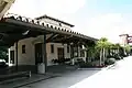 駅舎の東側