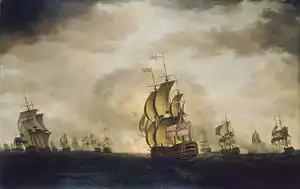 サン・ビセンテ岬の月光の海戦のサンドウィッチ