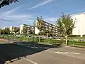 団地の街並み