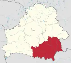 Location of ホメリ州
