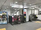 東改札(2019年8月)