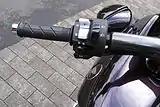 左側ハンドルスイッチ