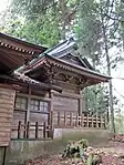 荒雄川神社里宮本殿