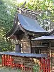 一間社流造の日鷲神社本殿
