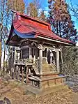 湊神社社殿別名『宝貴明神』