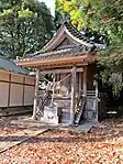 春日造の佐具叡神社社殿