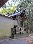 神明造の亘理神社本殿