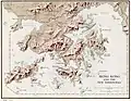 1997年までの植民地時代の香港の地図