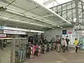 丸ノ内線改札口(2018年3月)