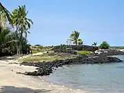 海岸のヘイアウ（聖域）