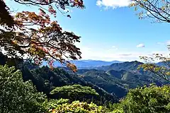 鳳来寺からの展望