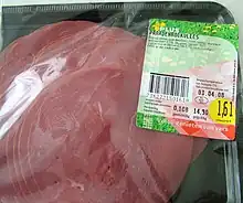 オランダの燻製馬肉ハム