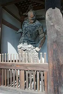 法隆寺中門金剛力士（吽形）