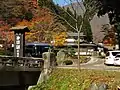 法師温泉入り口(2016年)。