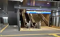 1階南北自由通路から(2021年5月)