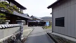 細川地区の町並み（細川町細川中にて）