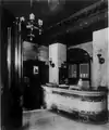 ホテル・モソップのロビー、1909年。