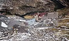 簡易郵便局がある室堂にあるホテル立山