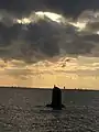 逗子海岸 不如帰の碑