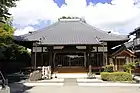 宝樹院本堂（上丘町、2019年（令和元年）8月）