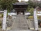 宝珠院山門（足助町、2012年（平成24年）3月）