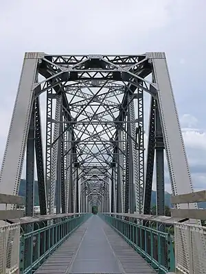 大甲渓鉄橋（后豊自転車道）