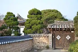 河回村の伝統家屋