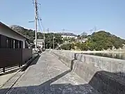 高島の家並み